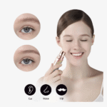 ⁦ماكينة حلاقة كهربائية 2 في 1 للنساء، قابلة لإعادة الشحن، لإزالة شعر الوجه بدون ألم⁩ - الصورة ⁦2⁩