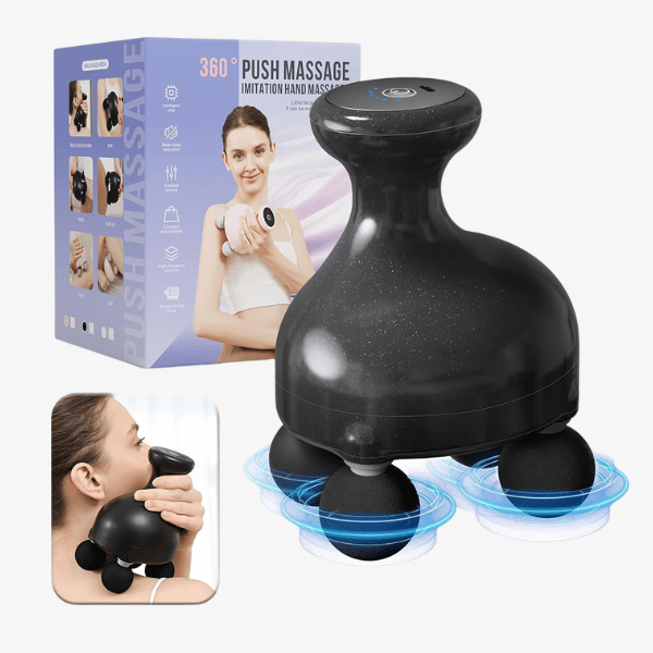 CB4-002 (4) جهاز تدليك الأنسجة العميقة المحمول ذو 4 رؤوس - الصورة 1